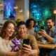 Kafe Selfie dengan Latar Augmented Reality