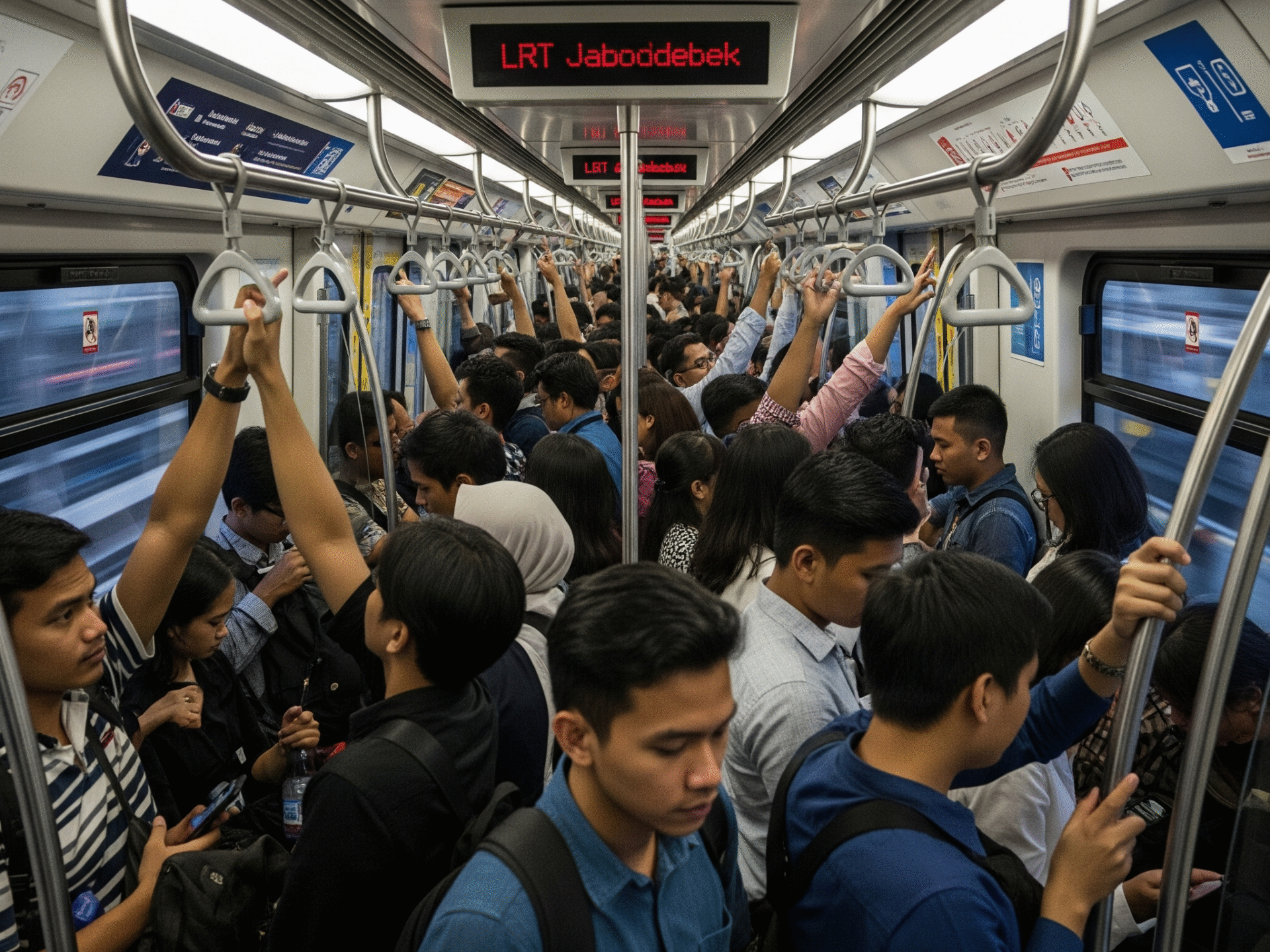 LRT Jabodebek Tambah Frekuensi di Jam Sibuk
