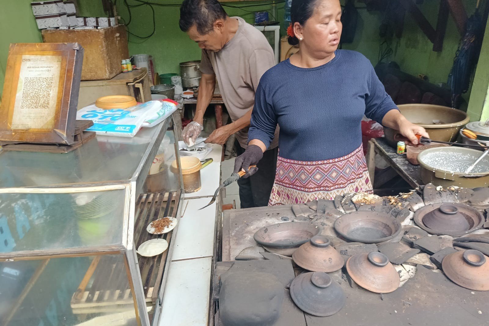 Serabi tepung beras ini bisa menjadi pilihan