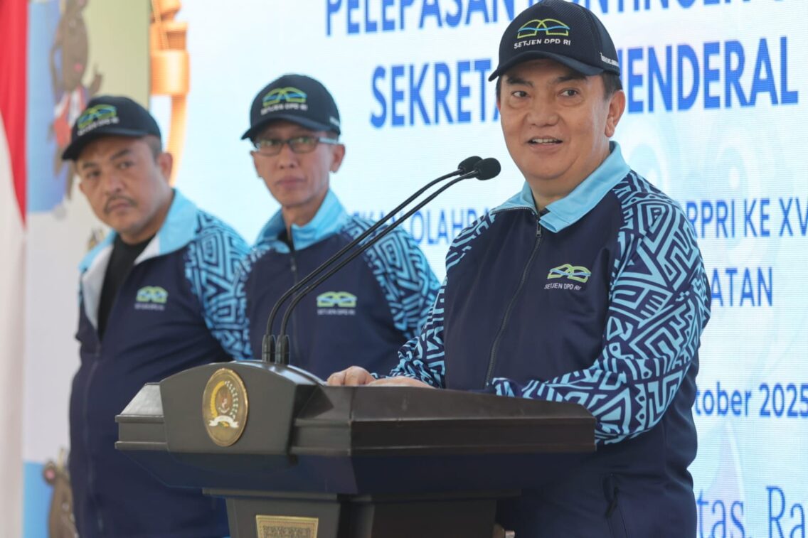 Sekjen DPD RI berpesan agar atlet PORNAS KORPRI jaga kebersamaan