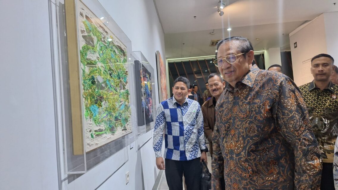 Begini pesan SBY terhadap seniman lukis di Art: 1 New Museum
