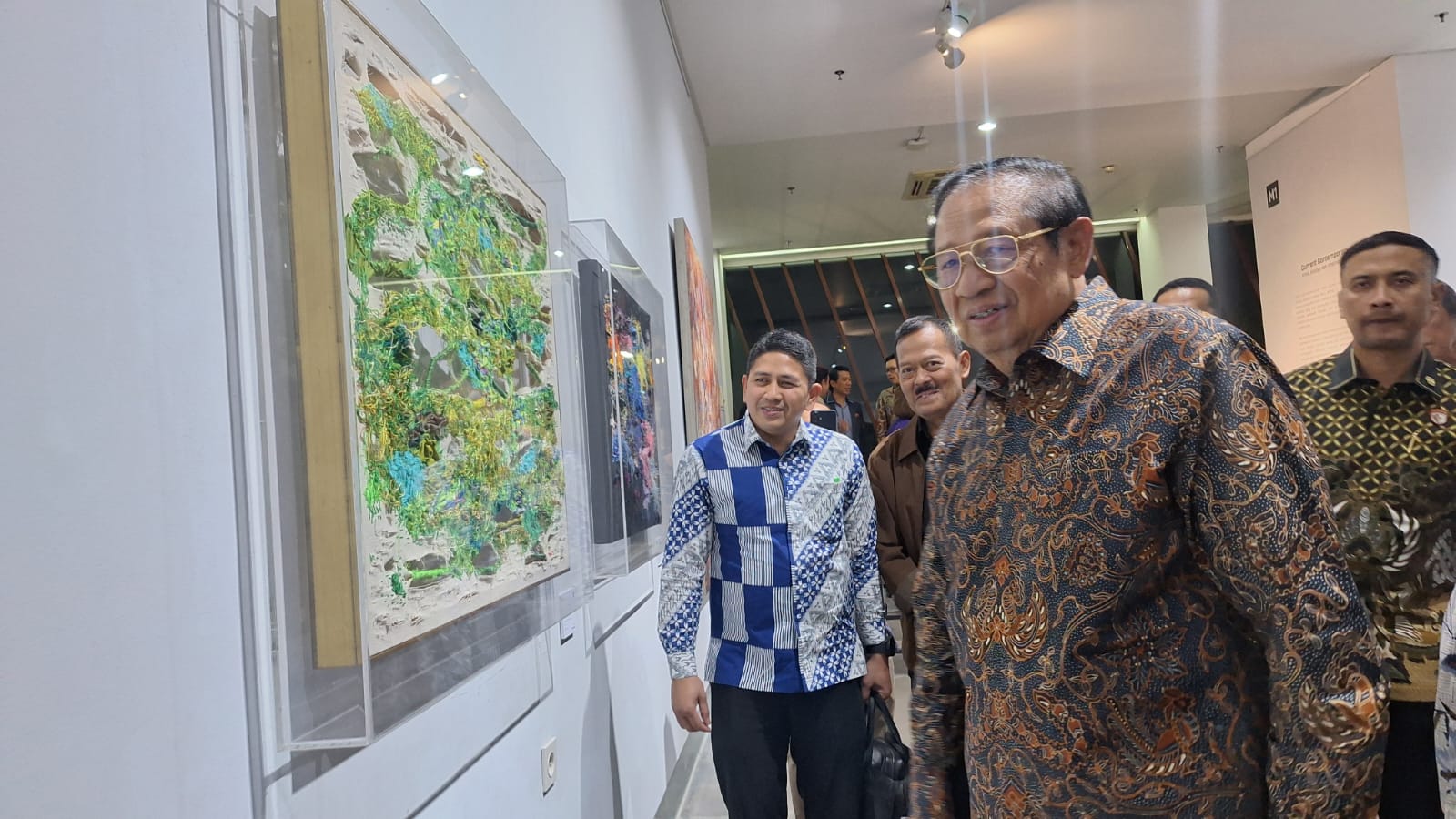 Begini pesan SBY terhadap seniman lukis di Art: 1 New Museum