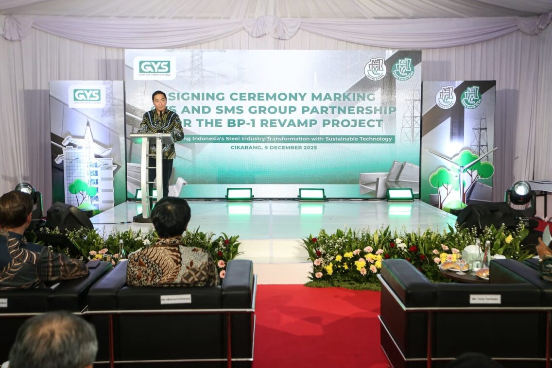 Garuda Yamato Steel gaet raksasa Jerman modernisasi Pabrik Cikarang